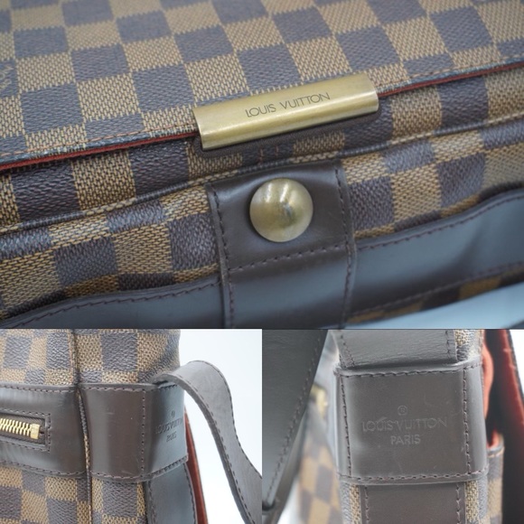 🚨DEAL ALERT 🚨 LARGE LAPTOP DISCONTINUED DAMIER EBENE LOUIS VUITTON WORK BAG - Picture 13 of 15